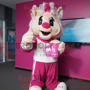 Disfraz de mascota Pink Pop...