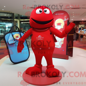 Maskotkostymekarakter Red...