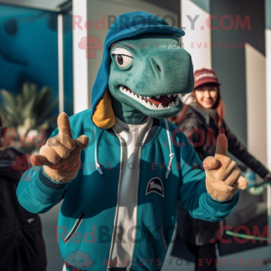 Disfraz de mascota Teal...