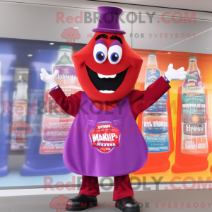 Lila Flasche Ketchup...