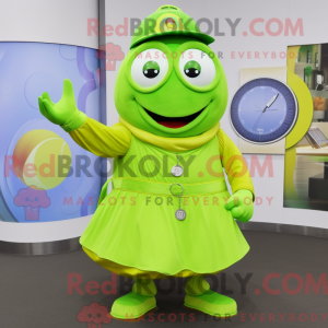 Mascotte de Gyro vert...