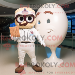 White Chocolate Bar mascot...