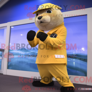 Máscara Gold Sea Lion com...
