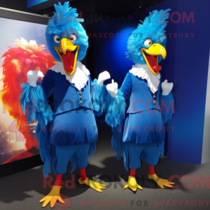 Maskottchenkostüm Blue...