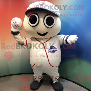 Honkbalbal mascotte kostuum...