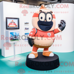 Peach Camera mascot costume...