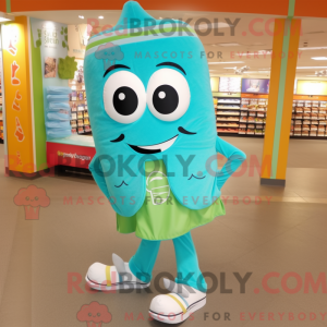 Turquoise Enchiladas mascot...