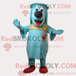 Turkis Hot Dog maskot...