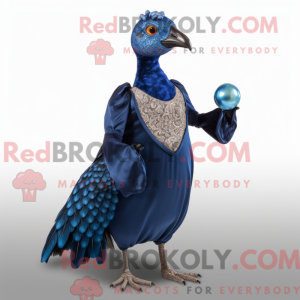 Blue Guinea Fowl mascot...