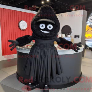 Postava maskota Black Plate...