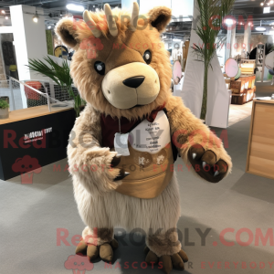 Beige Woolly Rhinoceros...