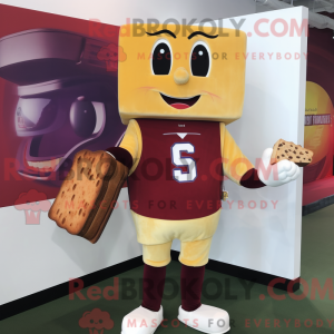 Personaggio mascotte Maroon...