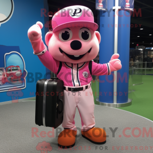 Pink But mascottekostuum...
