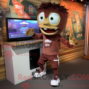 Personnage mascotte de...