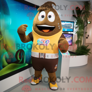 Personnage mascotte de...