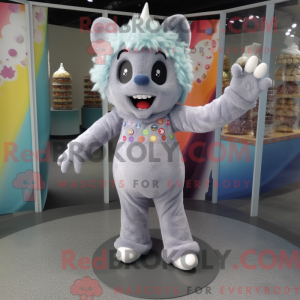 Disfraz de mascota Grey...