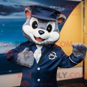 Costume mascotte de belette...