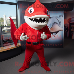 Maskotka Red Shark jest...