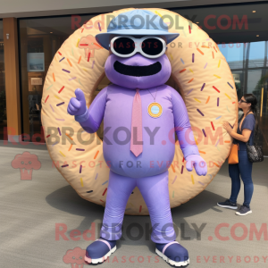 Lavender Donut mascotte...