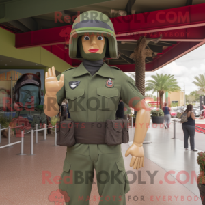 Olive Gi Joe máscara de...