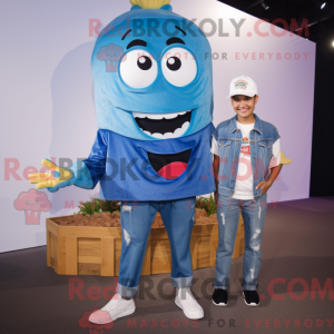 Blue Pad Thai maskot...