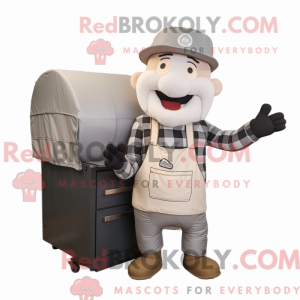 Personnage mascotte de Bbq...