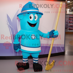 Cyan Ice Hockey...