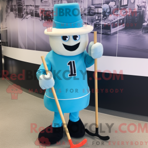Cyan Ice Hockey...
