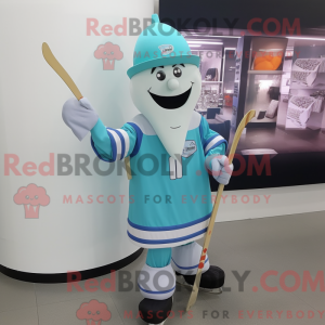 Cyan Ice Hockey...