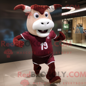Costume de mascotte de zébu...