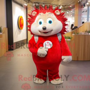 Maskotka Red Hedgehog...