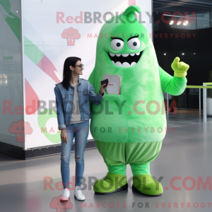 Disfraz de mascota de Green...