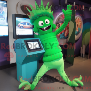 Mascotte de contorsionniste...