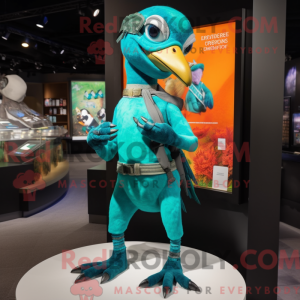 Turquoise Archaeopteryx...