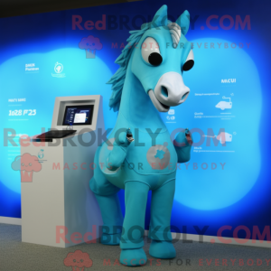 Costume mascotte de cheval...
