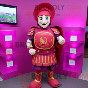 Magenta romersk soldat...
