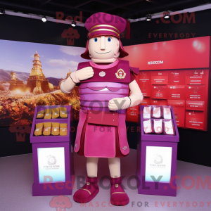 Magenta Romeinse soldaat...