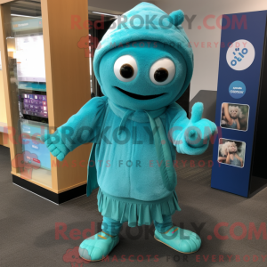 Turkis Momentum maskot...