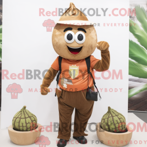 Brunlök maskot kostyme...