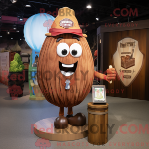 Brown Onion mascot costume...