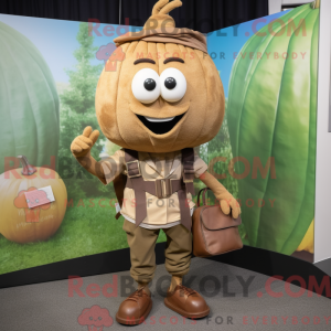 Brunlök maskot kostyme...