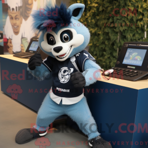 Disfraz de mascota Navy...