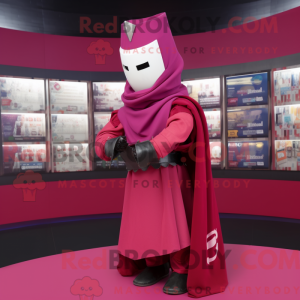 Disfraz de mascota Magenta...