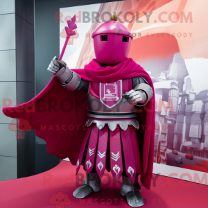 Disfraz de mascota Magenta...