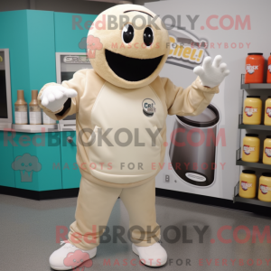 Cream Granade maskot...