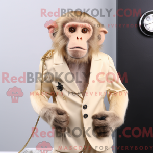 Mascotte de singe capucin...