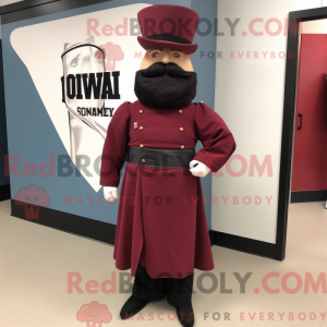 Maroon Civil War Soldier...