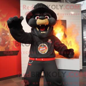 Disfraz de mascota Black...