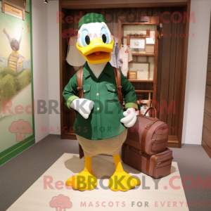 Figura de máscara de pato...
