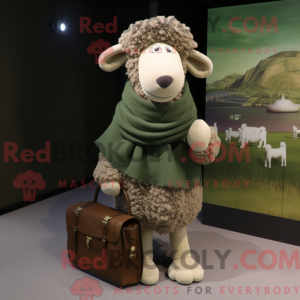 Máscara de Olive Sheep com...